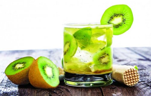 Caipirinha de kiwi